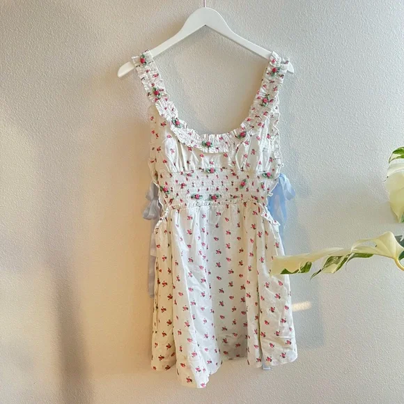 For Love & Lemons Mortello Mini Dress - Picture 2 of 8